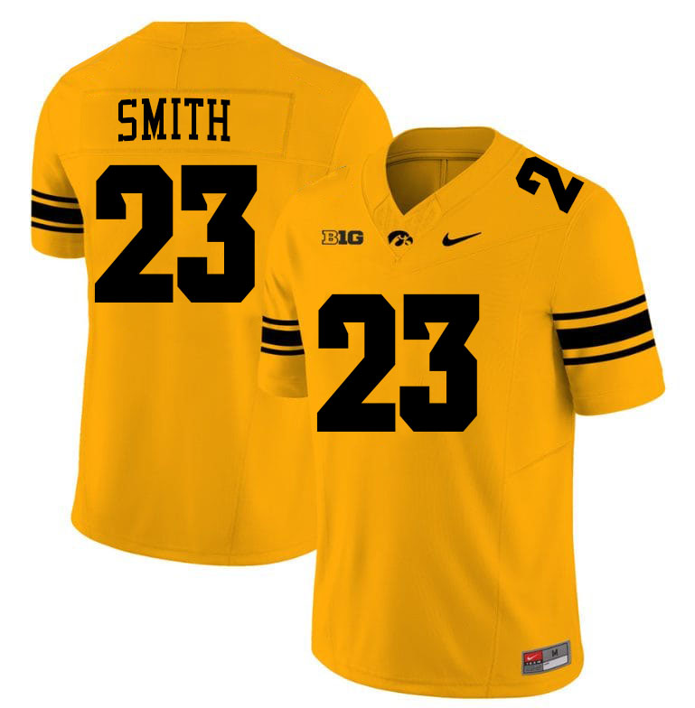 Terrence Smith Iowa Jersey,University Of Iowa Hawkeyes Fotoball Uniforms,Jersey,Gears-Gold